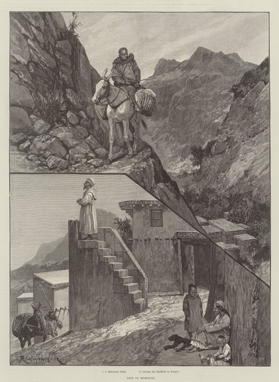 Vita in Marocco da Richard Caton Woodville junior